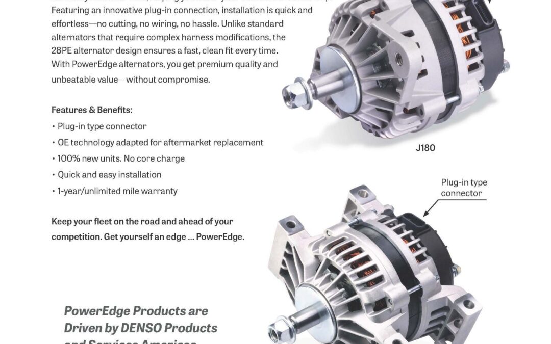 Image of the PowerEdge 28PE Alternator Product Sheet