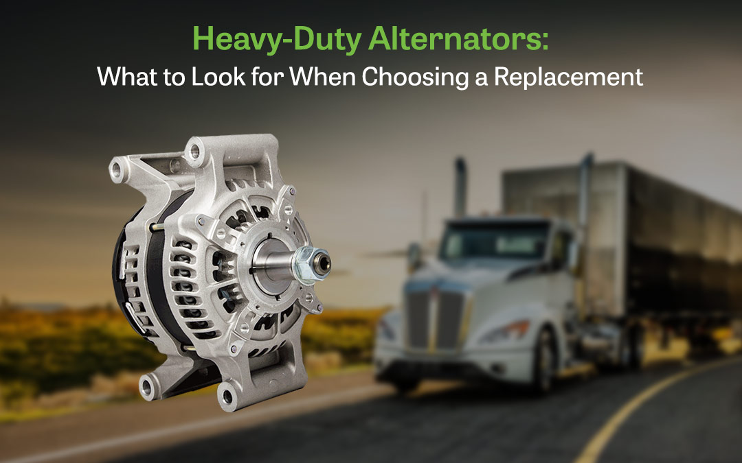 Heavy duty alternators
