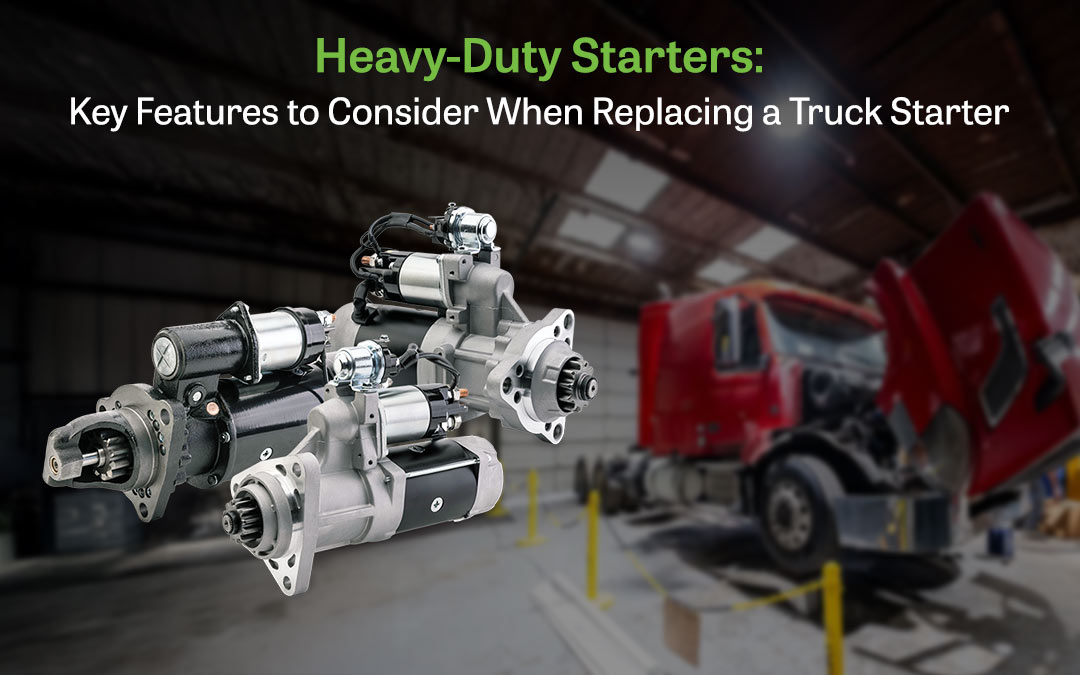 Heavy duty starters